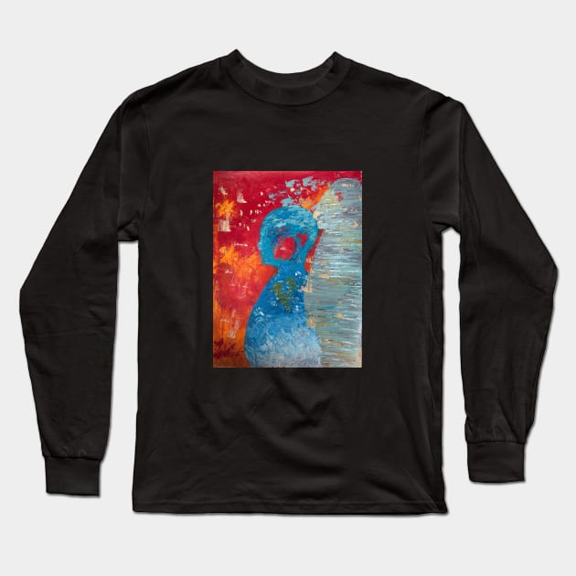 Fuego Long Sleeve T-Shirt by Art by Nathalie Laurencelle